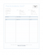 Click to enlarge Packing Slip Template - Blue