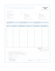 Click to enlarge Purchase Order Template - Blue