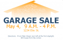 Click to enlarge Garage Sale Flyer Template