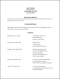 Resume Template 3