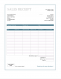 Sales Receipt Template - Green